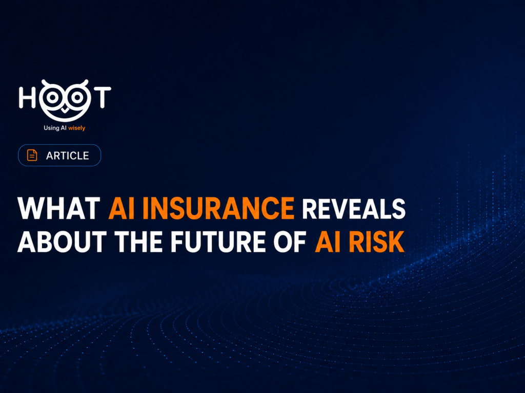 What AI Insurance Reveals About the Future of AI Risk